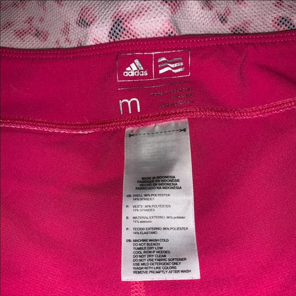 Adidas Skort Pink Size Medium Athleisure - Picture 9 of 16